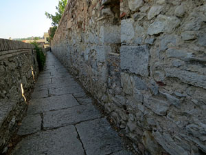 Itinerari de les muralles de Girona. El baluard de la Merc&egrave;
