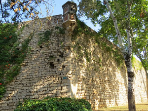 Itinerari de les muralles de Girona. El baluard de la Merc&egrave;