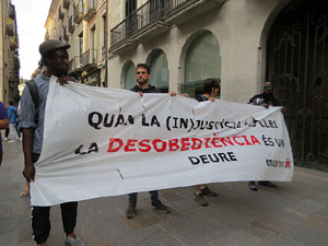 Concentraci&oacute; a la pla&ccedil;a del Vi per la independ&egrave;ncia i la llibertat dels presos pol&iacute;tics