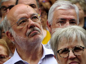 Concentraci&oacute; a la pla&ccedil;a del Vi per la independ&egrave;ncia i la llibertat dels presos pol&iacute;tics