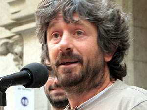 Concentraci&oacute; a la pla&ccedil;a del Vi per la independ&egrave;ncia i la llibertat dels presos pol&iacute;tics