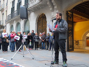 Concentraci&oacute; a la pla&ccedil;a del Vi per la independ&egrave;ncia i la llibertat dels presos pol&iacute;tics