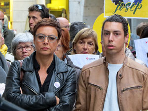 Concentraci&oacute; a la pla&ccedil;a del Vi per la independ&egrave;ncia i la llibertat dels presos pol&iacute;tics