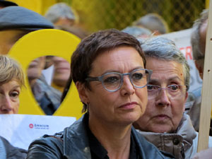 Concentraci&oacute; a la pla&ccedil;a del Vi per la independ&egrave;ncia i la llibertat dels presos pol&iacute;tics