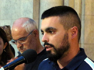 Concentraci&oacute; a la pla&ccedil;a del Vi per la independ&egrave;ncia i la llibertat dels presos pol&iacute;tics