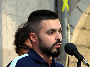 Concentraci&oacute; a la pla&ccedil;a del Vi per la independ&egrave;ncia i la llibertat dels presos pol&iacute;tics