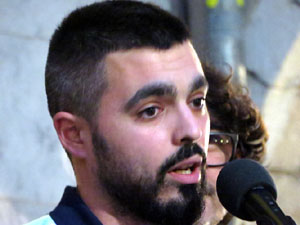 Concentraci&oacute; a la pla&ccedil;a del Vi per la independ&egrave;ncia i la llibertat dels presos pol&iacute;tics