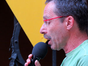 Concentraci&oacute; a la pla&ccedil;a del Vi per la independ&egrave;ncia i la llibertat dels presos pol&iacute;tics