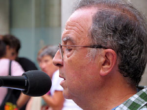 Concentraci&oacute; a la pla&ccedil;a del Vi per la independ&egrave;ncia i la llibertat dels presos pol&iacute;tics