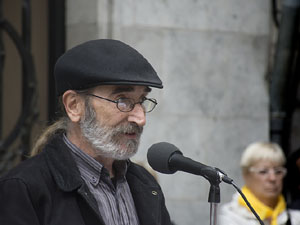 Concentraci&oacute; a la pla&ccedil;a del Vi per la independ&egrave;ncia i la llibertat dels presos pol&iacute;tics