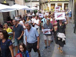 Concentraci&oacute; a la pla&ccedil;a del Vi per la independ&egrave;ncia i la llibertat dels presos pol&iacute;tics