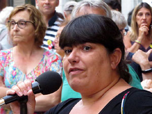 Concentraci&oacute; a la pla&ccedil;a del Vi per la independ&egrave;ncia i la llibertat dels presos pol&iacute;tics