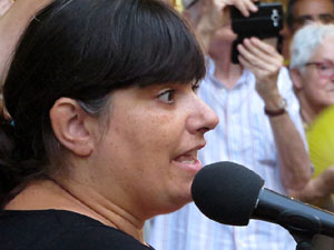 Concentraci&oacute; a la pla&ccedil;a del Vi per la independ&egrave;ncia i la llibertat dels presos pol&iacute;tics
