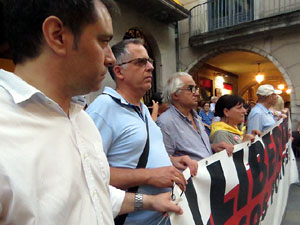 Concentraci&oacute; a la pla&ccedil;a del Vi per la independ&egrave;ncia i la llibertat dels presos pol&iacute;tics