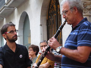 Concentraci&oacute; a la pla&ccedil;a del Vi per la independ&egrave;ncia i la llibertat dels presos pol&iacute;tics