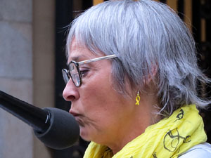 Concentraci&oacute; a la pla&ccedil;a del Vi per la independ&egrave;ncia i la llibertat dels presos pol&iacute;tics