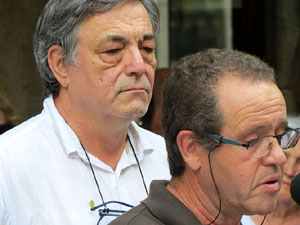 Concentraci&oacute; a la pla&ccedil;a del Vi per la independ&egrave;ncia i la llibertat dels presos pol&iacute;tics