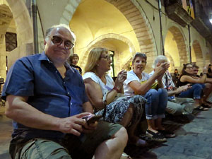 Concentraci&oacute; a la pla&ccedil;a del Vi per la independ&egrave;ncia i la llibertat dels presos pol&iacute;tics