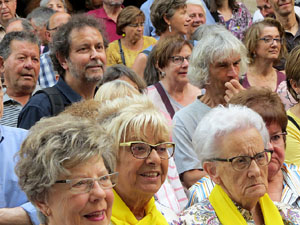 Concentraci&oacute; a la pla&ccedil;a del Vi per la independ&egrave;ncia i la llibertat dels presos pol&iacute;tics