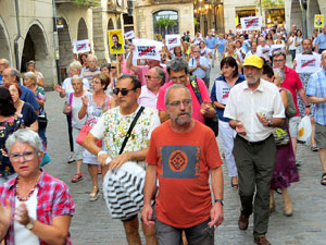Concentraci&oacute; a la pla&ccedil;a del Vi per la independ&egrave;ncia i la llibertat dels presos pol&iacute;tics