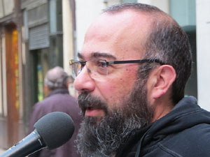 Concentraci&oacute; a la pla&ccedil;a del Vi per la independ&egrave;ncia i la llibertat dels presos pol&iacute;tics