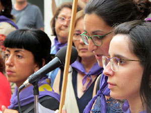 Concentraci&oacute; a la pla&ccedil;a del Vi per la independ&egrave;ncia i la llibertat dels presos pol&iacute;tics