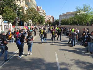 Concentraci&oacute; de Motards Independentistes per commemorar el II Memorial de l'1-O