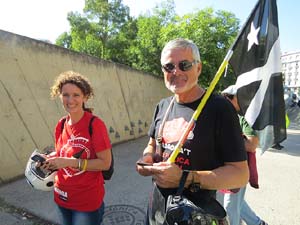 Concentraci&oacute; de Motards Independentistes per commemorar el II Memorial de l'1-O