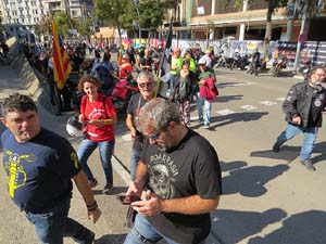 Concentraci&oacute; de Motards Independentistes per commemorar el II Memorial de l'1-O