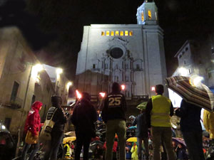 Diada Nacional 2019. XIII Marxa de Torxes de Girona