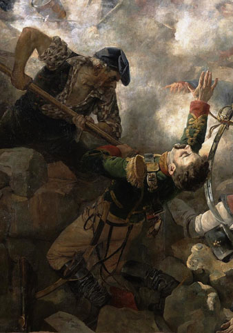 Detall de 'El Gran dia de Girona', de C&eacute;sar �lvarez Dumont