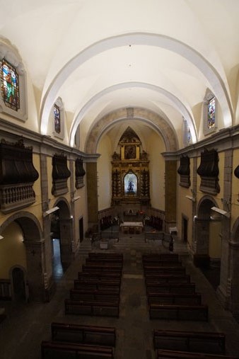 Nau de l'esgl&eacute;sia del Carme