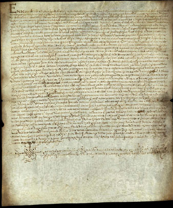 26 de juny de 1584. Testament de Paula Vives, esposa de Bernat Vives, paraire de Girona, Deixa diners per a la celebraci&oacute; de misses a Sant Feliu i a l�altar privilegiat de la Mare de D&eacute;u dels Socors del monestir del Carme
