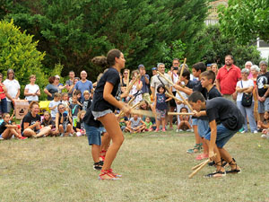 Festa Major de Sant Daniel 2019 - Danses i salutacions al monestir de Sant Daniel