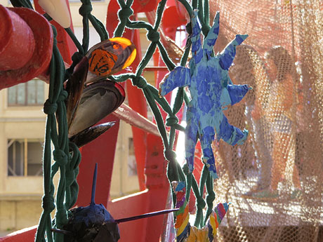 Festival inund'ART 2019. Pont de les Peixateries Velles
