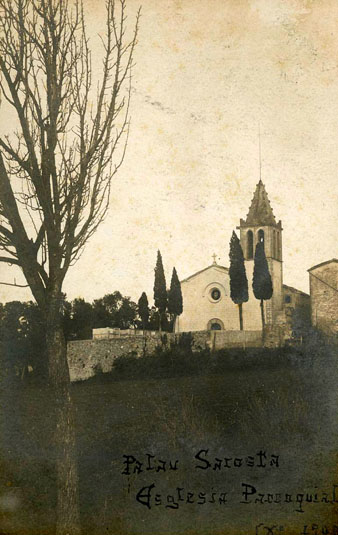 Esgl&eacute;sia de Sant Miquel de Palau-sacosta. 1907