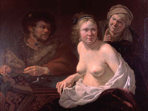 Els alcavots. Pintura de Jan G. van Bronckhorst, 1636�1638