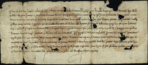 19 de juny de 1336. El rei Pere III al bisbe de Girona Arnau de Mont-rodon. Li exigeix que permeti a les prostitutes estar en el puig de Santa Eul&agrave;lia, situat prop del burg de Sant Pere de Galligants, tal com ho van establir els jurats de la ciutat