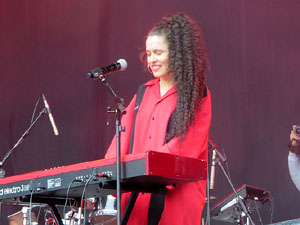 Festival Strenes 2019. Concert de Joina a la pla&ccedil;a Catalunya dins la programaci&oacute; de la Festa Major de l'Strenes