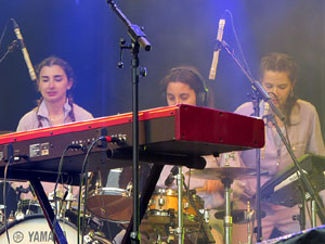 Festival Strenes 2019. Concert de Joina a la pla&ccedil;a Catalunya dins la programaci&oacute; de la Festa Major de l'Strenes