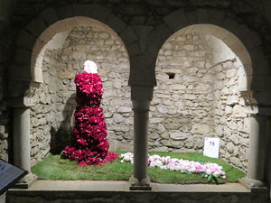 Temps de Flors 2019. Instal&middot;lacions i decoracions florals als diversos espais dels Banys &Agrave;rabs