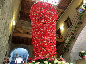 Temps de Flors 2019. Muntatges i instal&middot;lacions florals a la Cambra de la Propietat Urbana