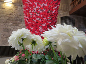 Temps de Flors 2019. Muntatges i instal&middot;lacions florals a la Cambra de la Propietat Urbana