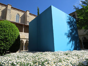 Temps de Flors 2019. Muntatges florals al Claustre de Sant Dom&egrave;nec