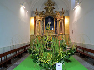 Temps de Flors 2019. Muntatges i instal&middot;lacions florals a l'Esgl&eacute;sia del Carme