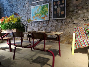 Temps de Flors 2019. Instal&middot;lacions als espais del Museu d'Hist&ograve;ria La Carbonera i La Cisterna