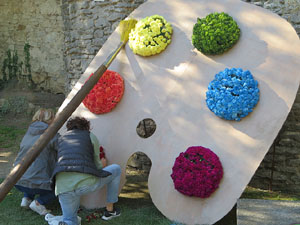 Temps de Flors 2019. Instal&middot;lacions i decoracions florals als diversos espais del Passeig Arqueol&ograve;gic