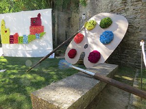 Temps de Flors 2019. Instal&middot;lacions i decoracions florals als diversos espais del Passeig Arqueol&ograve;gic