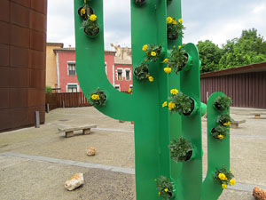 Temps de Flors 2019. Muntatges i instal&middot;lacions florals a la pla&ccedil;a del Pallol