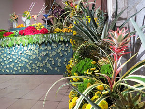 Temps de Flors 2019. Muntatges i instal&middot;lacions florals a l'Esgl&eacute;sia de Sant Mart&iacute; - Antic Seminari